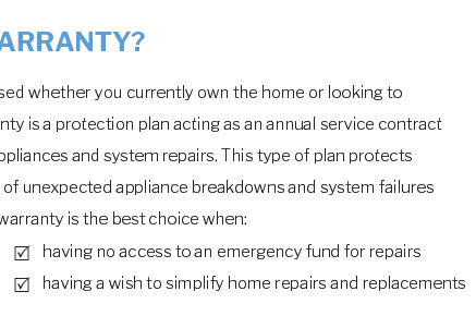 home warranty coles